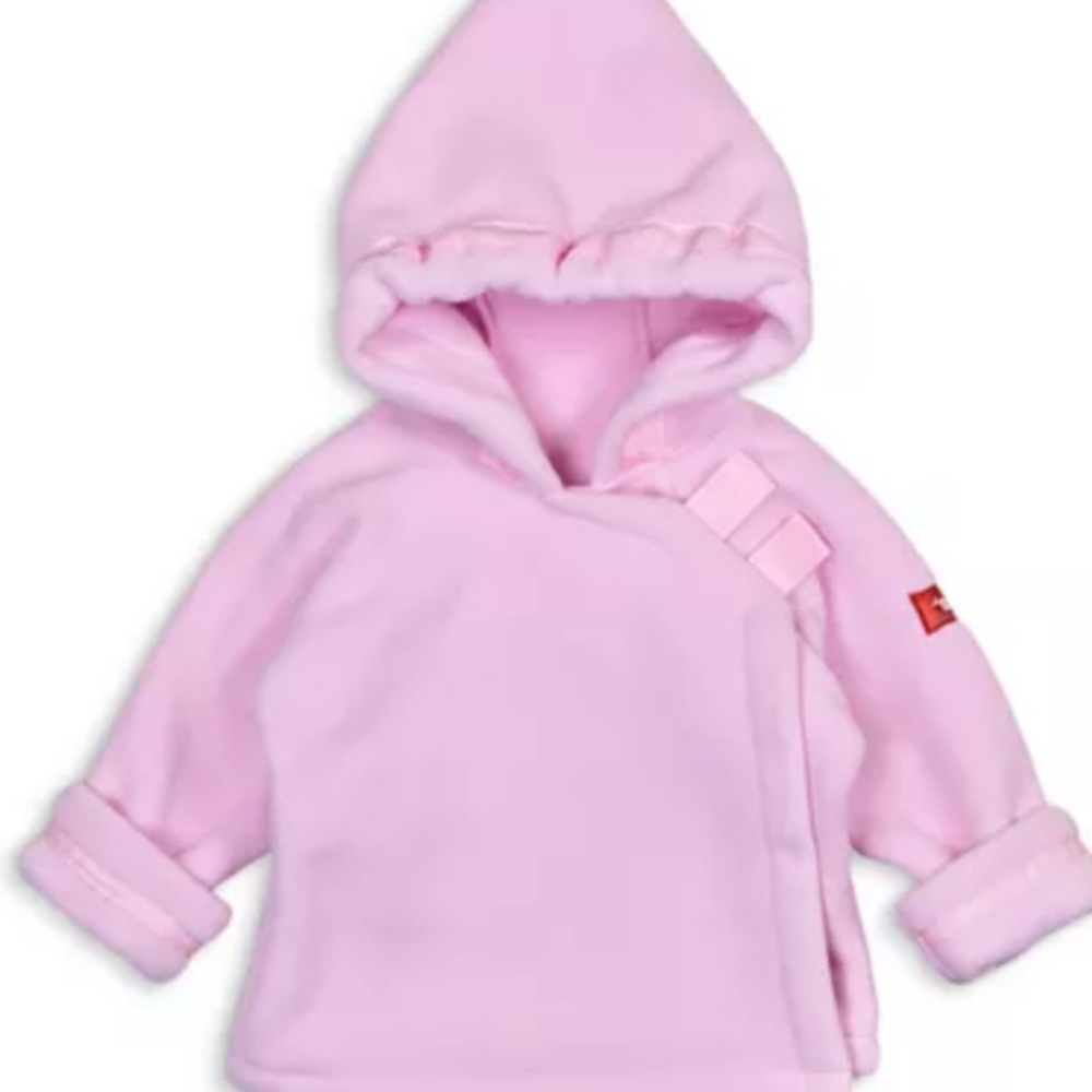 Pink Hooded Kids Jacket